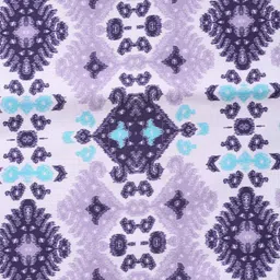 Alina decor Unisex Purple & Yellow Ethnic Motifs Digital Printed Table Runner image 5