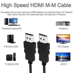 TERABYTE HDMI Cable 29.75 m Ultra High Speed 3D Full HD 1080p Premium Quality Male to Male HDMI Cable image 5
