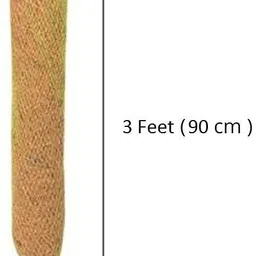 nikhat Coco Pole 3ft(90cm)-2pc Moss Stick for Money Plant Support,Plant Creepers Garden Mulch image 2