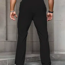 nb nicky boy Men Printed Black Track Pants image 2