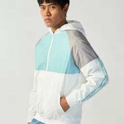 bewakoof Men Colorblock Casual Jacket image 2