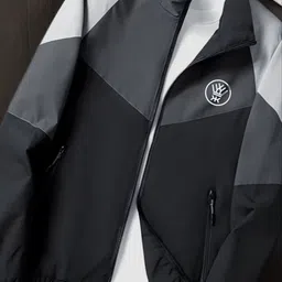 bright kraft Men Colorblock Sports Jacket image 3