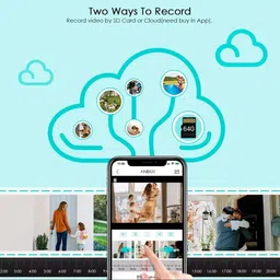 Monrix 5MP+5MP Dual-Lens Solar CCTV Camera – Wireless Security with Night Vision Security Camera image 4