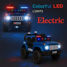 toyify Kids electric jeep for 2-7 years| rechargeable Car Battery Operated Ride On image 3