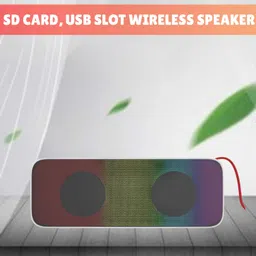 YAROH Shark (PORTABLE BLUETOOTH DESKTOP SPEAKER)Dynamic Thunder Sound With Hi BassH12 20 W Bluetooth Laptop/Desktop Speaker image 1