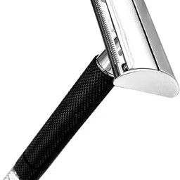 ubronik High-Performance Long Handle Razor with Butterfly Open & Double Edge Blades, Men-picture-18