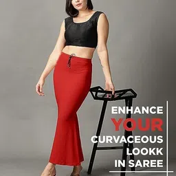 VAGMI STORE Fishcut Shapewear_60 Lycra Blend Petticoat image 2