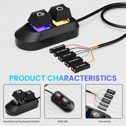 Zeitel External Restart Power Switch for Desktop Computer NA Presenter image 2