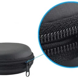 QuiteFit Leather, Silicone Zipper Headphone Case For Universal image 3