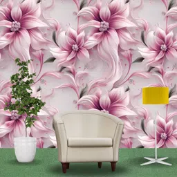 Vinyl Decorative Pink Wallpaper-image-20