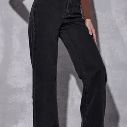 lovely london Women Regular High Rise Black Jeans image 3