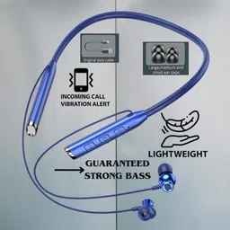 ptrox Vibration Alert, 48 Hours Playtime, ENC, HD Sound Quality & Stereo Bass PT/9/48 Bluetooth Headset-picture-35