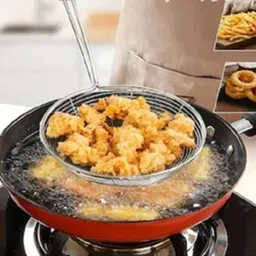 miiart Spider Strainer or Skimmer Spoon.use for Frying food/Blanching vegetables Deep Frying Basket image 2