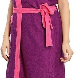 poorak Purple Pink XXL Bath Robe image 2