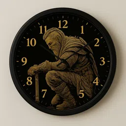 tikamenterprise Analog 25 cm X 25 cm Wall Clock image 3