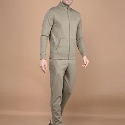 crimsoune club Solid Men Track Suit image 3