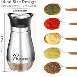 klickio Salt & Pepper Set Stainless Steel image 4