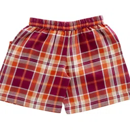 Soleilclo Boys Checked Cargo Shorts Technology image 2