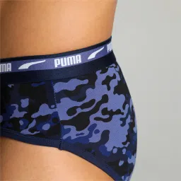 puma Stretch Camo Men's Briefs Pack of 2 with EVERFRESH Technology image 3