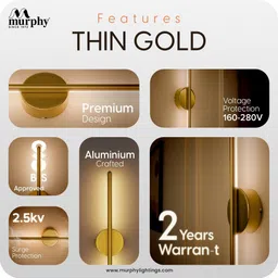 murphy Uplight Wall Lamp With Bulb image 3