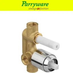 parryware Pluto concealed Diverter Body with Concealed Upper Part set of 4 pic 199 Pluto Diverter with upper trim | Hot and Cold water Mixer | Complete set Diverter Faucet image 5