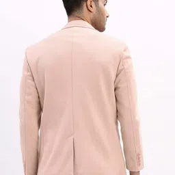 showoffff Men Solid Single Breasted Casual Blazer image 2