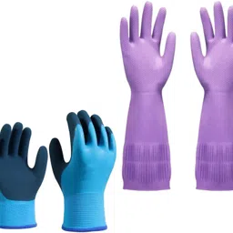 masox store Anti Cut Resistant Industrial Hand Gloves | Latex Biodegradable Hand Gloves S3 Climbing Gloves-picture-22