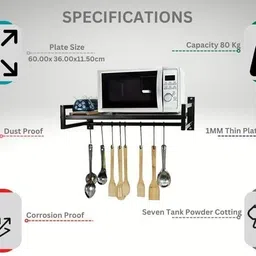 knotify Stand Microwave Wall Mount image 3
