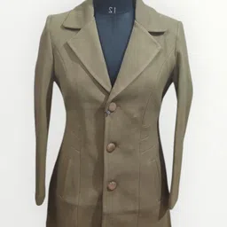 pepzo Women Solid Double Breasted Casual Blazer-picture-18