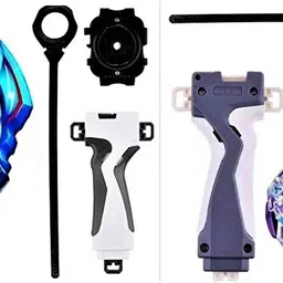 thrifx Blue and Purple Beyblade Gyro Burst Metal Spinner Beyblades (Complete Pack of2)-picture-23