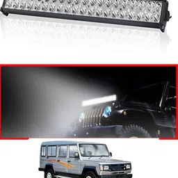 ccmm Universal White High Beam 40LED Bar Light For Vehicle With Clamp-276 Headlight Car LED for Force (12 V, 55 W)-picture-39