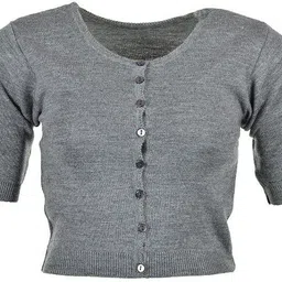 Round Neck Women Blouse-image-5