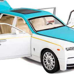 124 Rolls Royce Phantom Diecast Metal Pullback Toy Die Cast Car For Kid Boy-image-30