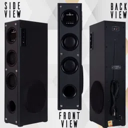 Yoment UY78/4- Premium bass Multimedia speaker 100 W Bluetooth Tower Speaker image 3