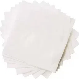 infinityi Tissue paper napkin (PACK OF 8) White Paper Napkins image 3