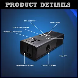 maties 200 W Turbo Car Charger image 3