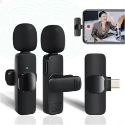 guggu UGC-K8 Wireless Lavalier Microphone for Video Recording, Youtube, Vlog, Tiktok Microphone-picture-15