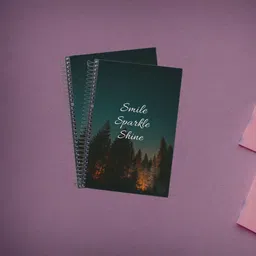 kg Motivational Spiral Notebook A5 Diary Unruled 144 Pages-picture-18