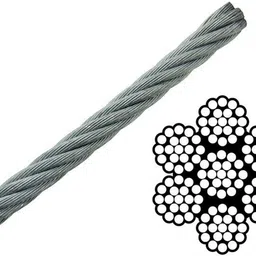 u ulitmate Without Rubber Coated Gym Machine Wire 5.5mm (10 Metres) Climbing Pulley-picture-23