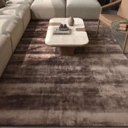 jaipur rugs Beige Abstract Viscose 6 ft X 9 ft Hand Tufted Rectangle Carpet-picture-19