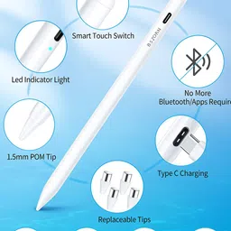 Addpen Magnetic charging pen 3rd gen for ipad & android, wireless & charging stylus pen Stylus image 2