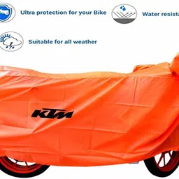 oberoi's traders Waterproof Two Wheeler Cover for KTM image 2