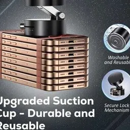 evaaenterprises A2 vacuum phone mount Mobile Holder image 3