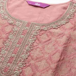 libas Women Silk Blend Kurta Pant Set image 4