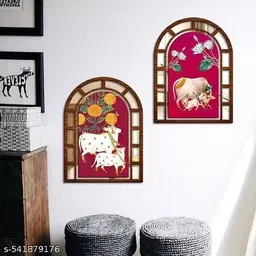 jharokhe PICHWAI JHAROKHA WALL ART Wooden Jharokha image 4