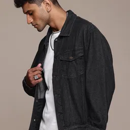 roadster Men Solid Jacket image 4
