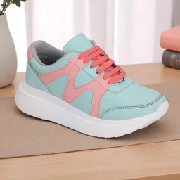 headlook Stylish Green Running Sneakers & Comfortable Walking shoe (S5501) Sneakers For Women image 4