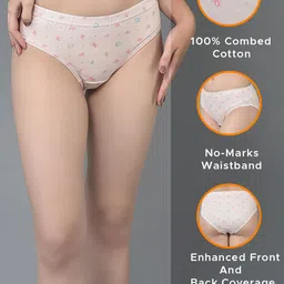 dollar missy Pack of 2 Women Hipster Multicolor Panty image 4