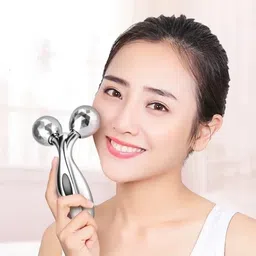 s m decor trader 3D Face and Body Massager Roller for Skin Tightening,-picture-11
