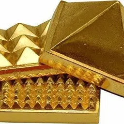 puja n pujari Fengshui Vastu Multilayered Pyramid for Positive Energy and Vastu Correction Decorative Showpiece - 4 cm image 3